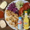 shaorma pui vita vegetala originala farfurie 11