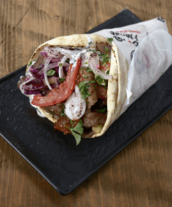 shaorma pui vita vegetala originala farfurie 9